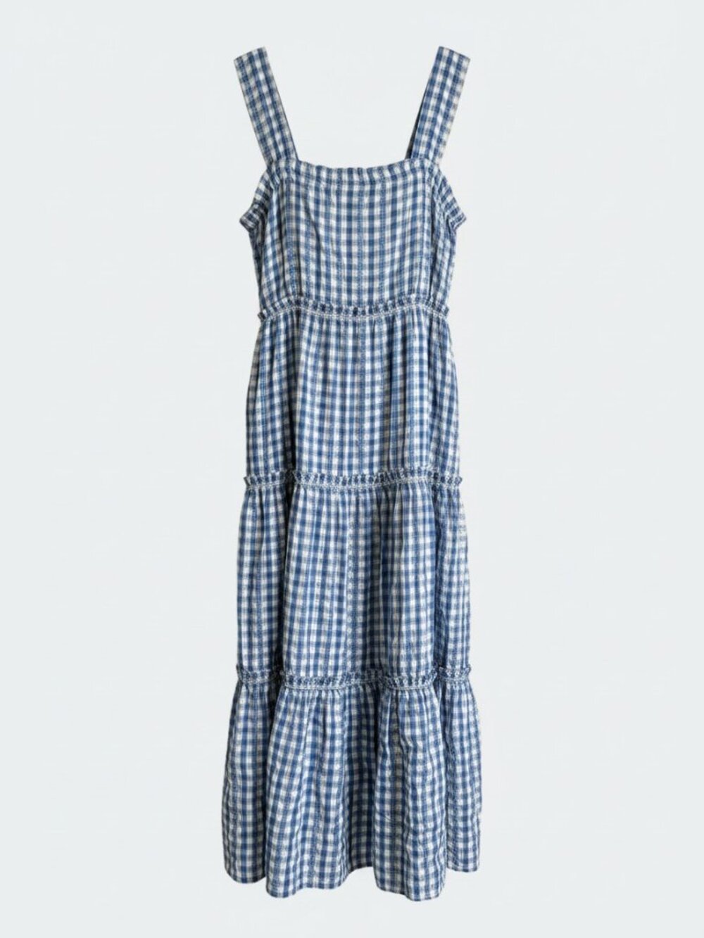 Max Studio Gingham Sleeveless Dress